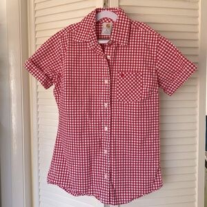 Carhartt Women’s Stretch button up gingham shirt